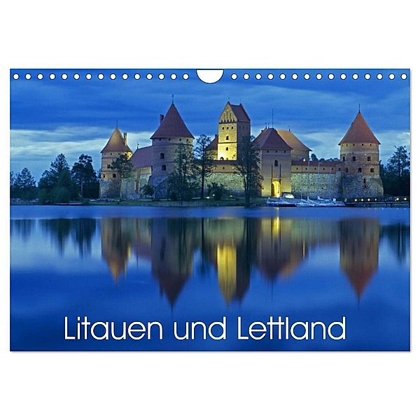 Litauen und Lettland (Wandkalender 2025 DIN A4 quer), CALVENDO Monatskalender, Calvendo, Matthias Hanke