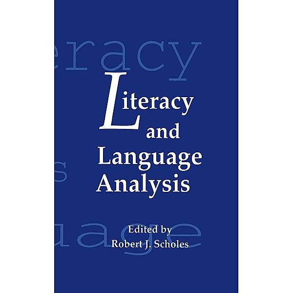 Literacy and Language Analysis