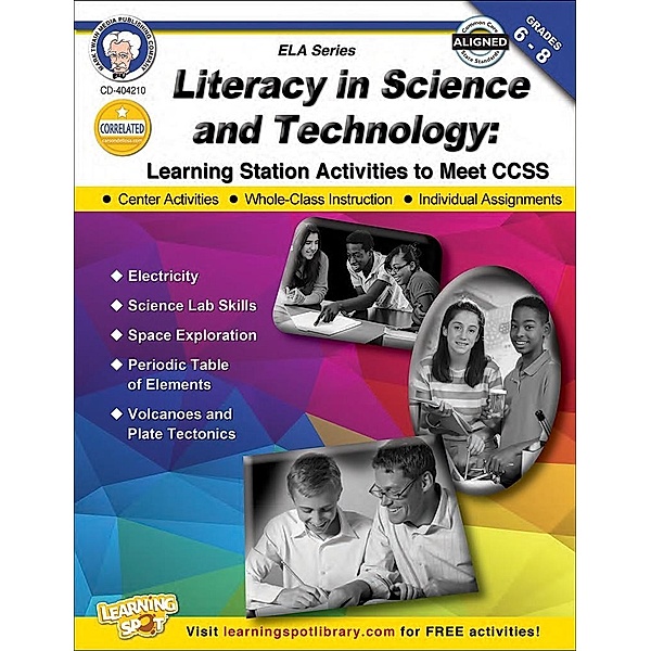 Literacy in Science and Technology, Grades 6 - 8, Schyrlet Cameron