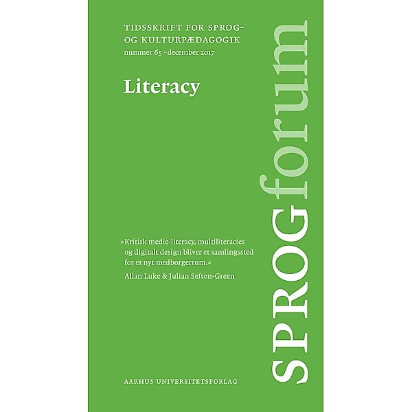 Literacy / Sprogforum Bd.65