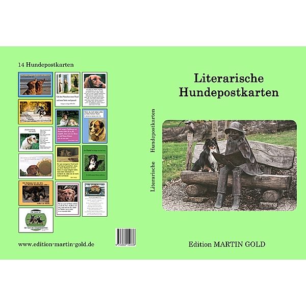 Literarische Hundepostkarten