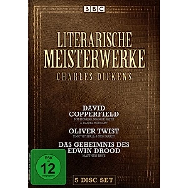 Literarische Meisterwerke - Charles Dickens - 3 Filme Edition DVD-Box, Daniel Radcliffe, Maggie Smith