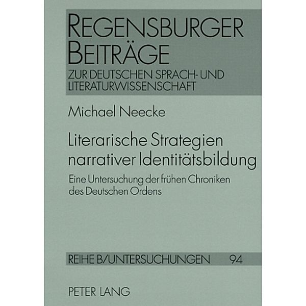 Literarische Strategien narrativer Identitätsbildung, Michael Neecke