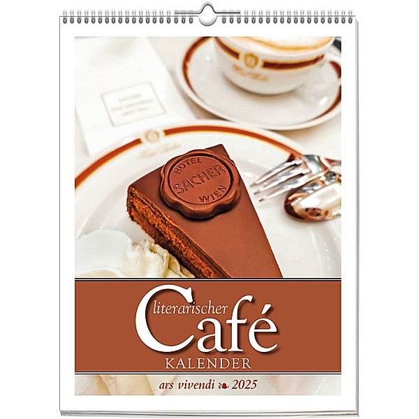 Literarischer Café - Kalender 2025, Vivendi Ars