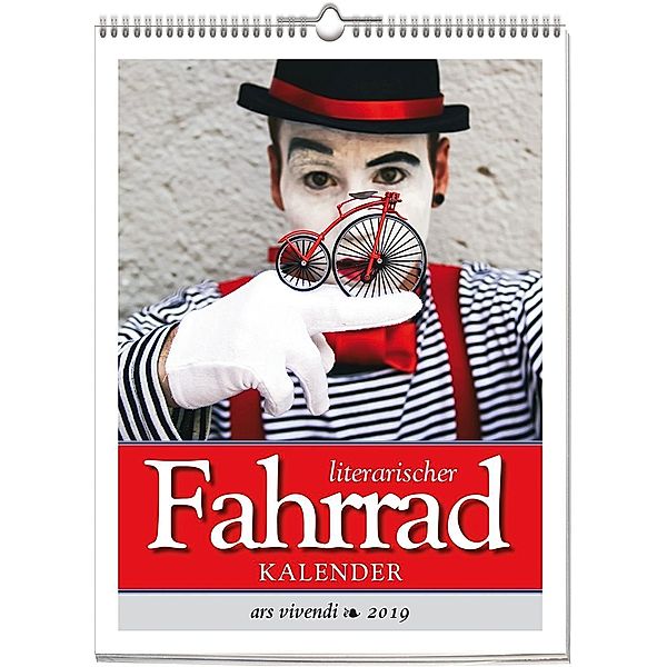 Literarischer Fahrrad-Kalender 2019