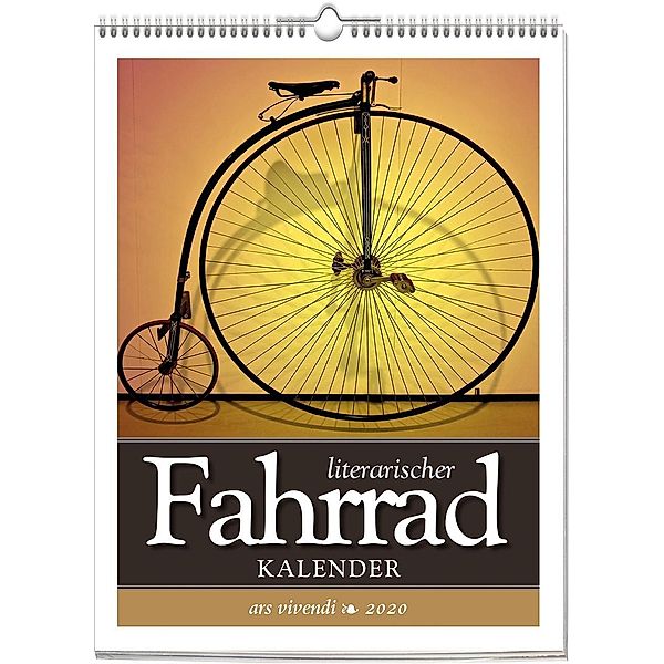 Literarischer Fahrrad-Kalender 2020
