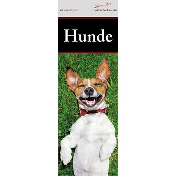 Literarischer Lesezeichenkalender Hunde 2018