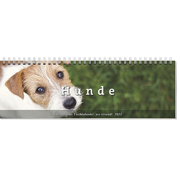 Literarischer Tischkalender Hunde 2021