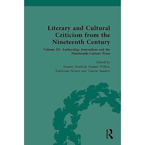 Literary and Cultural Criticism from the Nineteenth Century