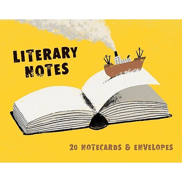 Literary Notes, 20 Notecards & Envelopes