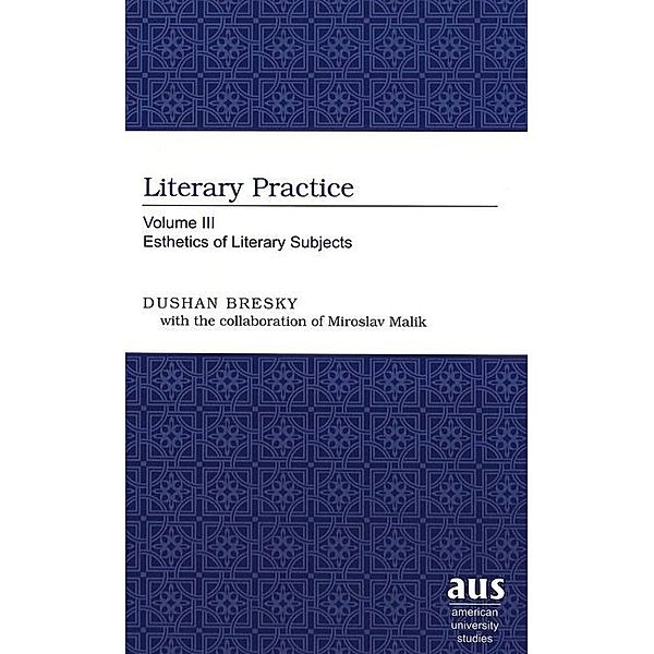 Literary Practice, Dushan Bresky, Miroslav Malik