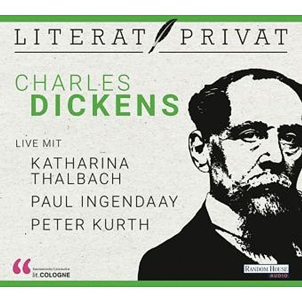 LiteratPrivat - Charles Dickens, 1 Audio-CD, lit. COLOGNE