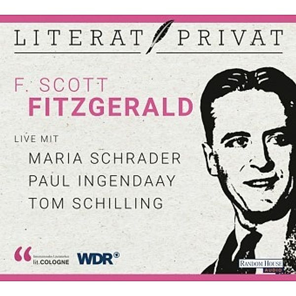 LiteratPrivat - F. Scott Fitzgerald, 1 Audio-CD, lit. COLOGNE