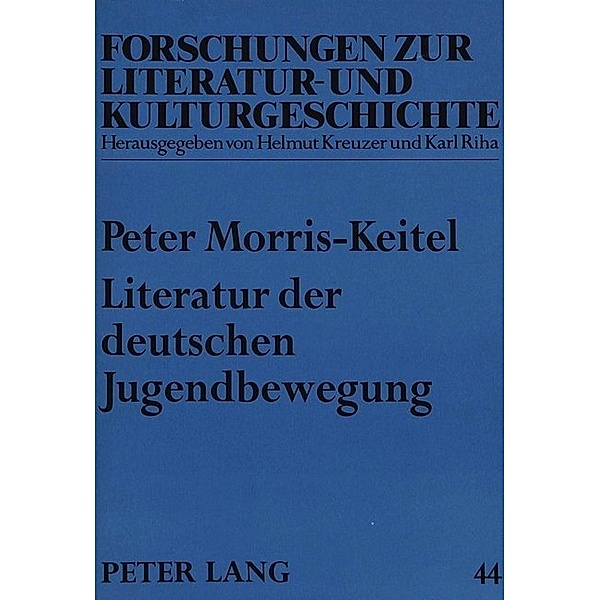 Literatur der deutschen Jugendbewegung, Peter Morris-Keitel