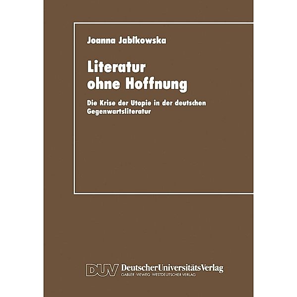 Literatur ohne Hoffnung, Joanna Jabkowska