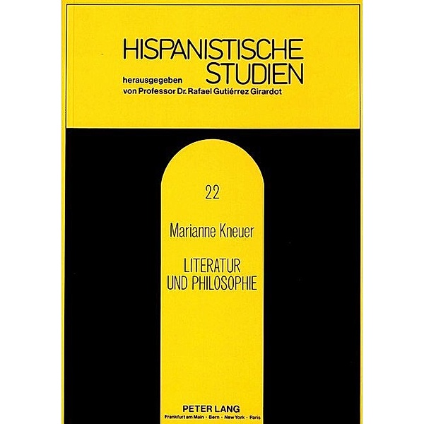 Literatur und Philosophie, Marianne Kneuer