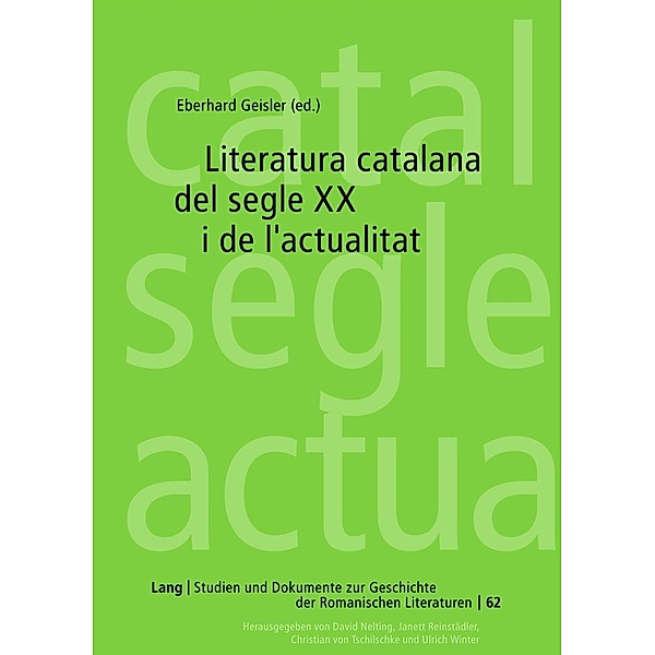 Literatura catalana del segle XX i de l'actualitat