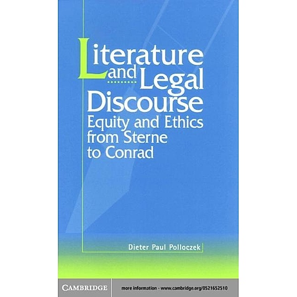 Literature and Legal Discourse, Dieter Paul Polloczek