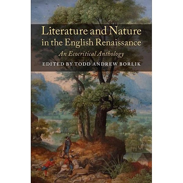 Literature and Nature in the English Renaissance