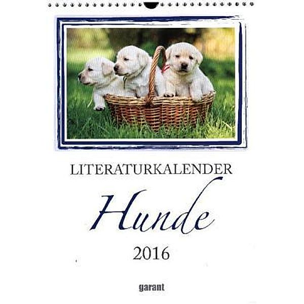 Literaturkalender Hunde 2016