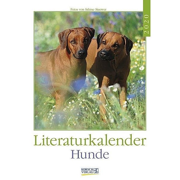 Literaturkalender Hunde 2020