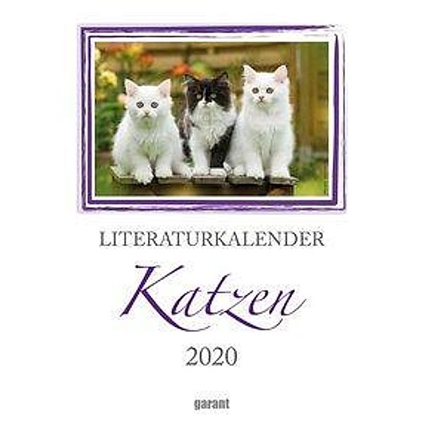 Literaturkalender Katzen 2020