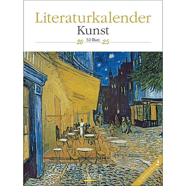 Literaturkalender Kunst 2025