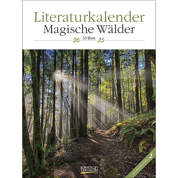 Literaturkalender Magische Wälder 2025
