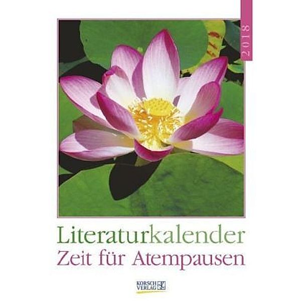 Literaturkalender Zeit für Atempausen 2018