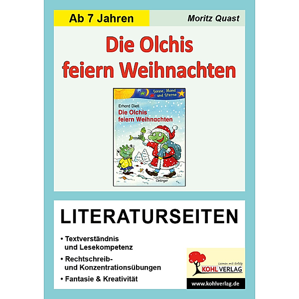 Literaturseiten / Erhard Dietl 'Die Olchis feiern Weihnachten', Literaturseiten, Moritz Quast