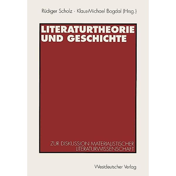 Literaturtheorie und Geschichte