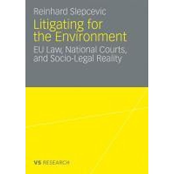 Litigating for the Environment, Reinhard Slepcevic