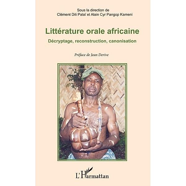 Litterature orale Africaine / Hors-collection, Collectif