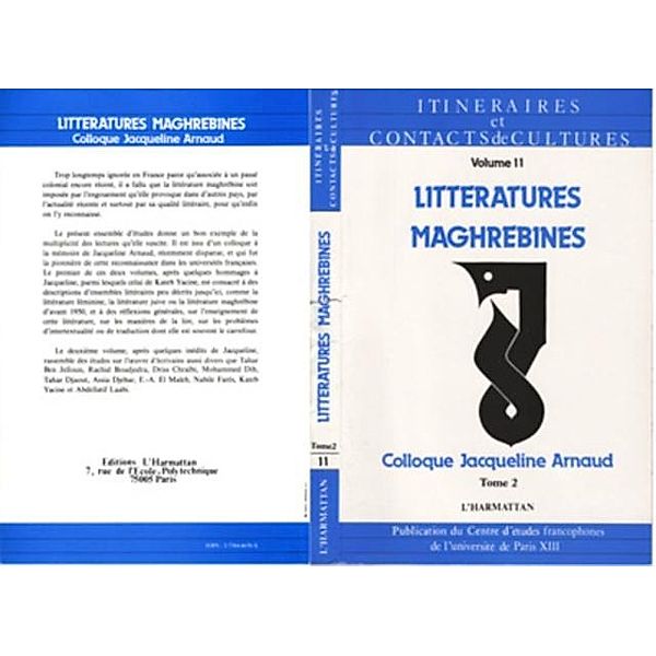 Litteratures maghrebines, Collectif