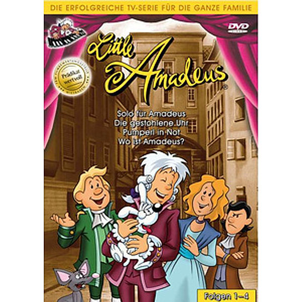 Little Amadeus - Die Abenteuer des jungen Mozart: Folge 1 - 4, Little Amadeus