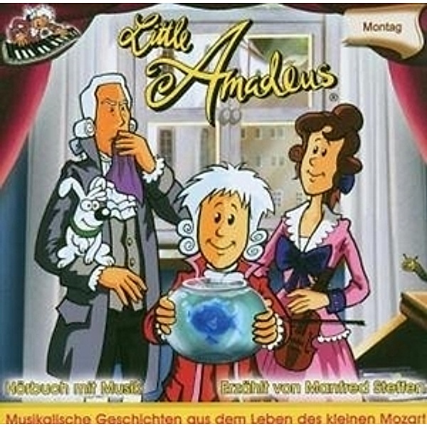 Little Amadeus, Montag, 1 Audio-CD, Axel Ruhland