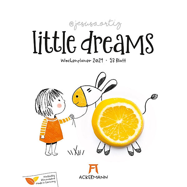 Little Dreams - Jesuso Ortiz - Kalender 2024, Jesuso Ortiz, Ackermann Kunstverlag