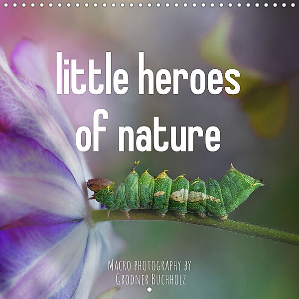 little heroes of nature (Wall Calendar 2023 300 × 300 mm Square), Joanna Grodner-Buchholz