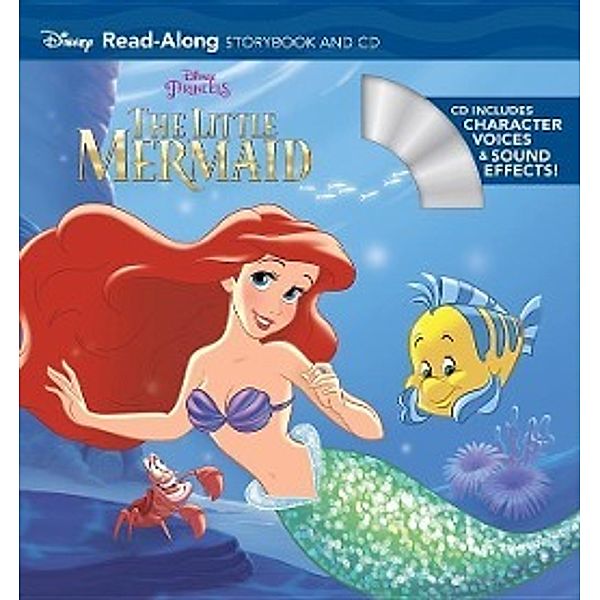 Little Mermaid: Read-Along Storybook and CD, Disney Book Group