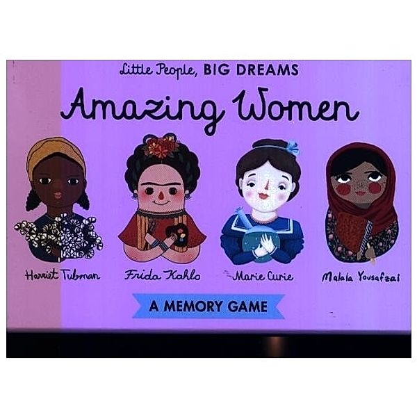 Little People, BIG DREAMS Amazing Women Memory Game, María Isabel Sánchez Vegara