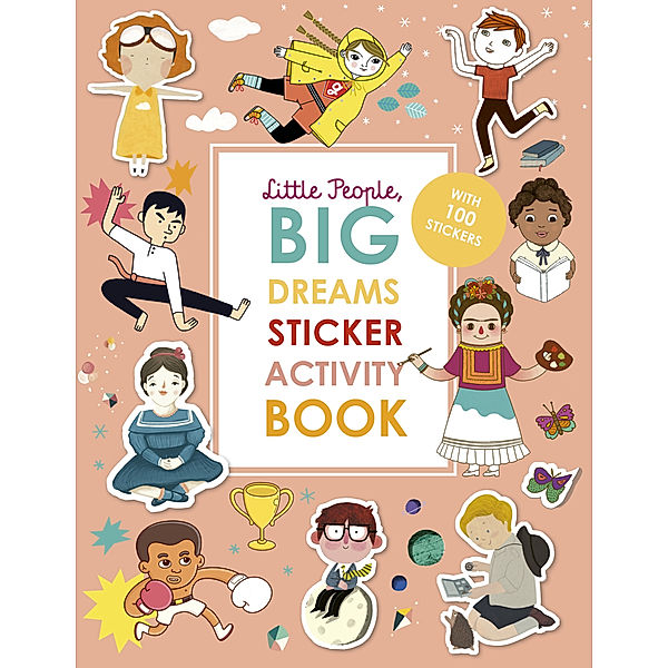 Little People, BIG DREAMS Sticker Activity Book, María Isabel Sánchez Vegara