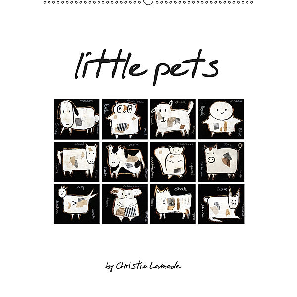 little pets (Wandkalender 2019 DIN A2 hoch), ChristinLamade