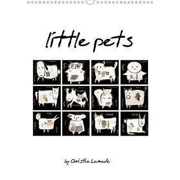 little pets (Wandkalender 2020 DIN A3 hoch)