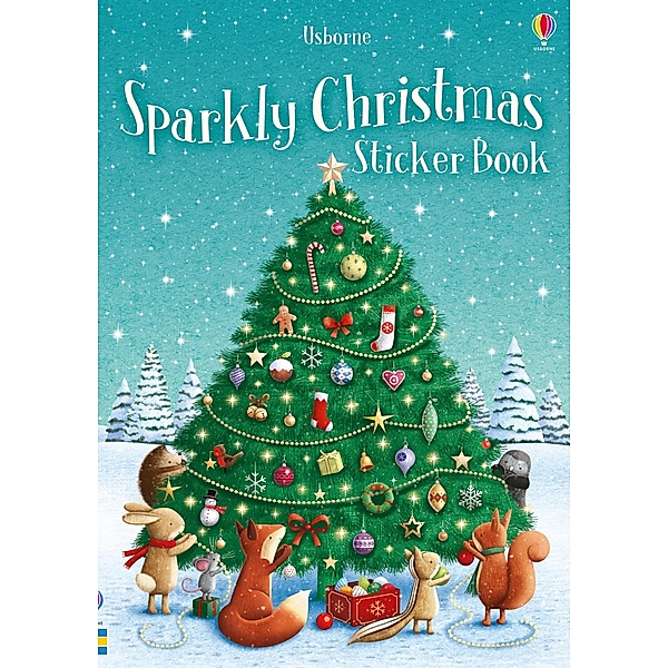 Little Sparkly Christmas Sticker Book, Fiona Patchett
