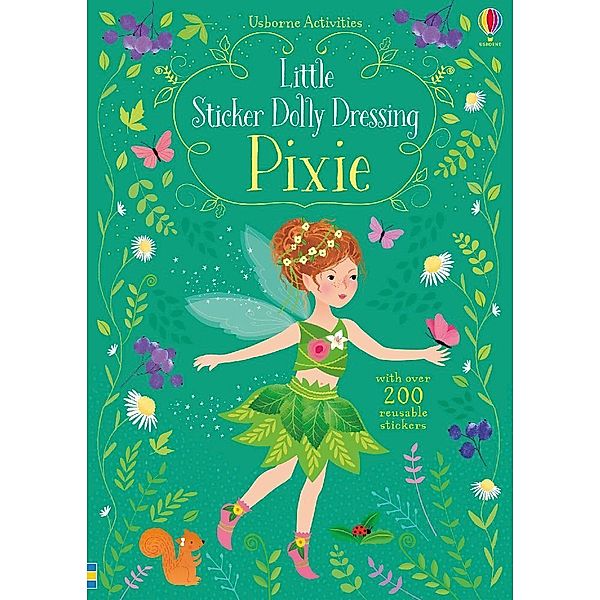 Little Sticker Dolly Dressing Pixie, Fiona Watt