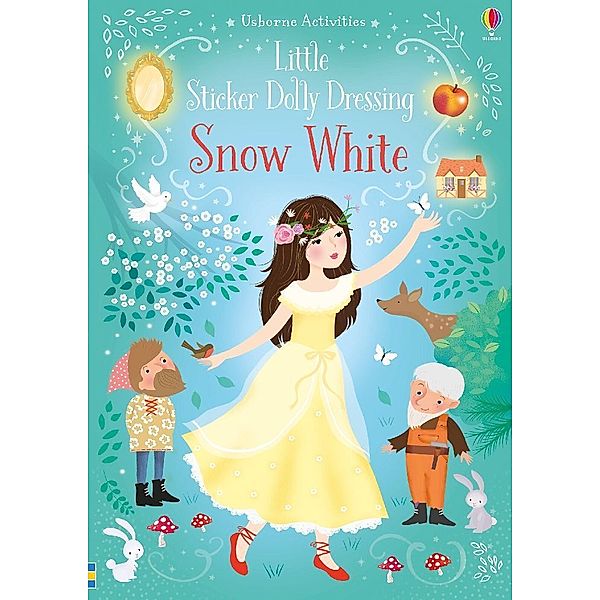 Little Sticker Dolly Dressing Snow White, Fiona Watt