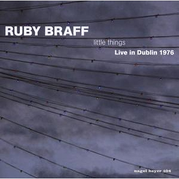 Little Things-Live Dublin 1976, Ruby Braff