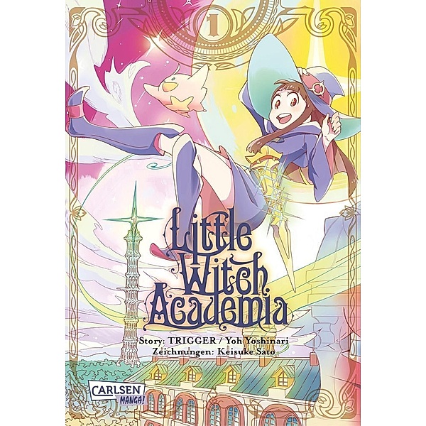 Little Witch Academia Bd.1, Keisuke Sato, Trigger, Yoh Yoshinari