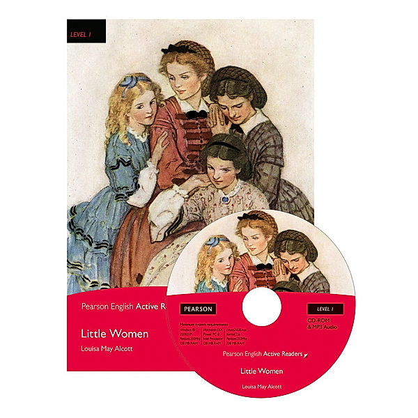 Little Women, w. CD-ROM/-Audio-CD, Louisa Alcott