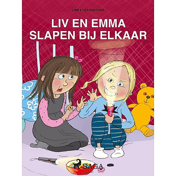 Liv en Emma slapen bij elkaar / SAGA Egmont, Knudsen Line Kyed Knudsen